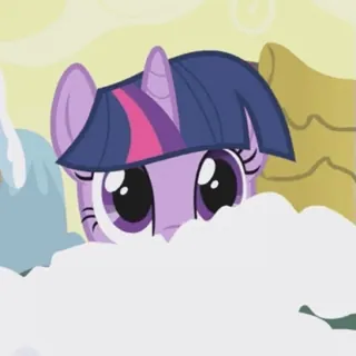 ❤️ Twilight Sparkle My Little Pony Pony, Cartoon, Twilight Sparkle, MLP, Freundschaft, Süß telegram sticker