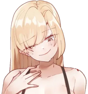 😉 Anime, Charakter, Mädchen, Frau telegram sticker