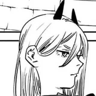 🌟 Power Chainsaw Man chainsaw man, power, anime, manga, demonio, horror, acción telegram sticker