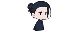 ✨ Suguru Geto Jujutsu Kaisen Anime, Manga, Suguru Geto, Chibi, Jujutsu Kaisen telegram sticker