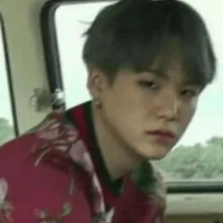 😒 Suga kpop, bts, min yoongi, cantante, idol telegram sticker