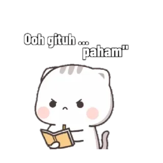 Kucing Gaje By @Si_Akmal whatsapp stickers