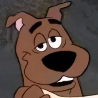 🍍 Scooby-Doo cartone animato, cane, Scooby Doo, animazione telegram sticker