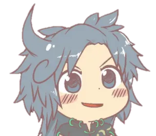 😀 anime, chibi, character, manga, cute telegram sticker