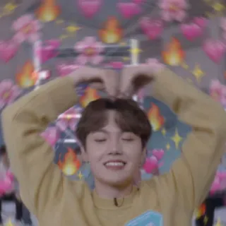💗 personne, coeurs, amour, portrait, visage, kpop whatsapp sticker