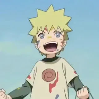 🦊 Naruto Naruto, Anime, Manga, Postać, Kreskówka, Ninja telegram sticker