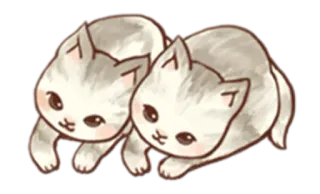 😺 chaton, chat, mignon, animal de compagnie, animal, rayé, domestique telegram sticker