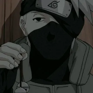 🥷 Kakashi Naruto anime, kakashi, naruto, ninja, manga telegram sticker