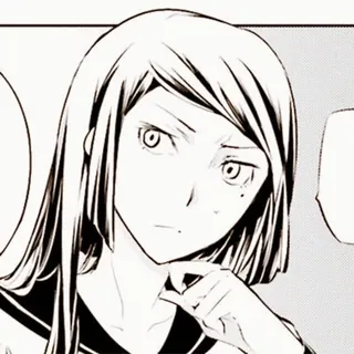 🤯 アニメ, 女の子, 制服, ポートレート telegram sticker