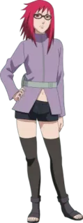 🤙 Karin Uzumaki Naruto anime, naruto, karin, uzumaki, ninja telegram sticker