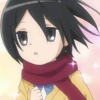 Mikasa Ackerman @revalieehelp telegram stickers