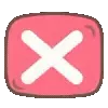 ❎
