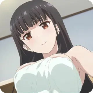 😈 动漫, 女孩, 女人, 漫画, 可爱, 角色, 插画 telegram sticker