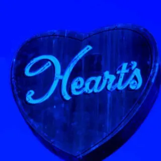 🕸 Heart's heart, sign, love, neon, heart-shaped telegram sticker