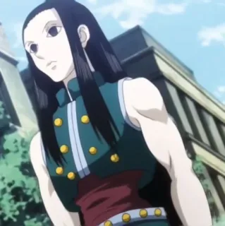 🗝 Illumi Zoldyck Hunter x Hunter Anime, Charakter, Hunter x Hunter, Illumi Zoldyck telegram sticker
