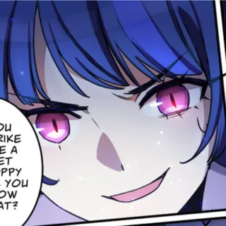 😀 YOU STRIKE ME AS A PET. HAPPY YOU KNOW THAT? Anime, Manga, Expression, Sourire narquois, BD whatsapp sticker