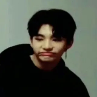 🍫 pessoa, homem, expressão, asiático, kpop whatsapp sticker