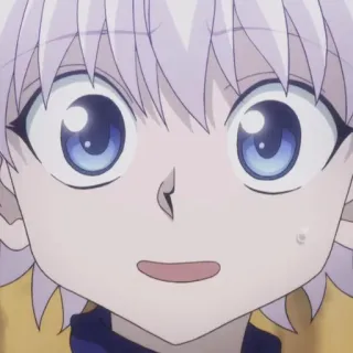 🧐 Killua Zoldyck Hunter x Hunter Anime, Killua, Hunter x Hunter, süß, Cartoon, Charakter telegram sticker