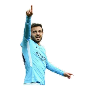 ☝ Footballeur, Sport, Manchester City, Football, Athlète, Célébration telegram sticker