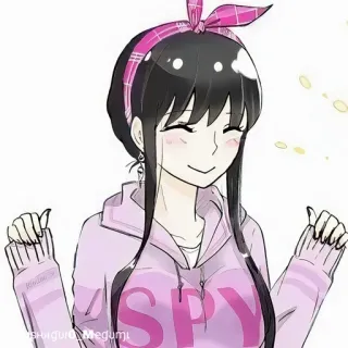 🗡 Yor Forger Spy × Family SPY アニメ, ヨル・フォージャー, SPY×FAMILY, 可愛い, 漫画, 女性, スパイ telegram sticker