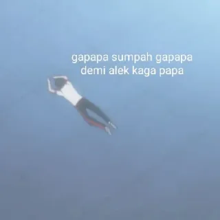 🧤 gapapa sumpah gapapa
demi alek kaga papa telegram sticker