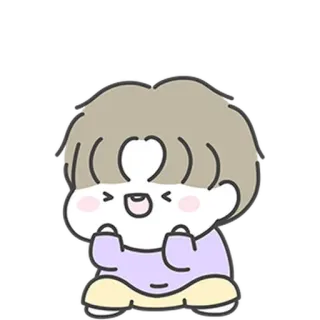 😝 sticker, süß, cartoon, zeichnung, figur telegram sticker
