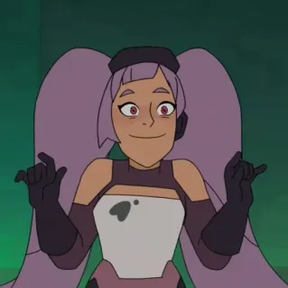 🛠 Entrapta She-Ra and the Princesses of Power cartoon, animated, She-Ra, princesses of power, Entrapta, character telegram sticker