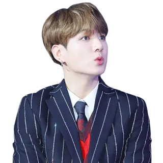 😳 Jungkook Jungkook, K-Pop, BTS, Sänger, Musik, männlich telegram sticker
