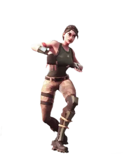👏 femme, combattante, combat, personnage, action telegram sticker