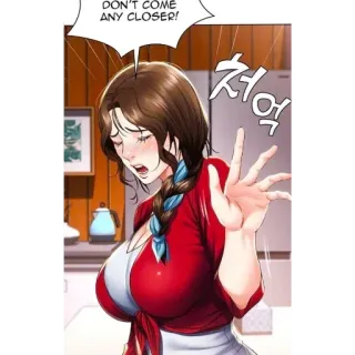 😥 DON'T COME ANY CLOSER! 女人, 动漫, 害怕 telegram sticker