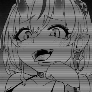🔞 Anime, Ác quỷ, Sừng, Cô gái, Manga, Quỷ telegram sticker