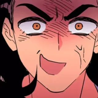 🤬 生气, 卡通, 脸, 表情, 搞笑 whatsapp sticker