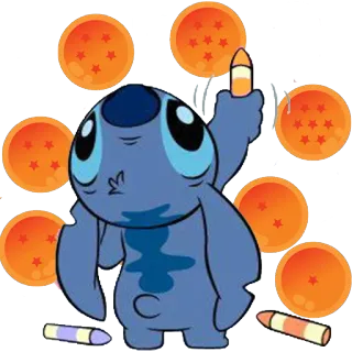 🐉 Stitch Stitch, Disney, Cartoon, Middle Finger, Offensive Gesture telegram sticker