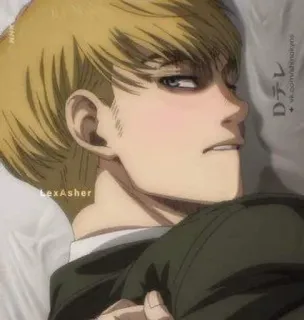 🌟 Armin Arlert Attack on Titan Armin Arlert, Attack on Titan, Anime, Manga, Personaggio, Fanart telegram sticker