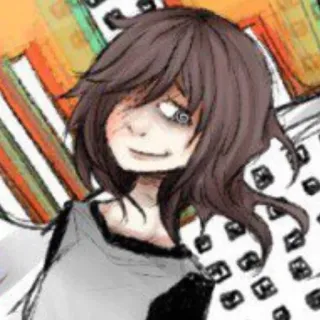 🙂 anime, manga, character, digital art, illustration telegram sticker