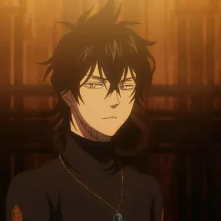 💛 Yuno Black Clover Anime, Black Clover, Yuno, Rei Mago, Mago, Magia do Vento telegram sticker