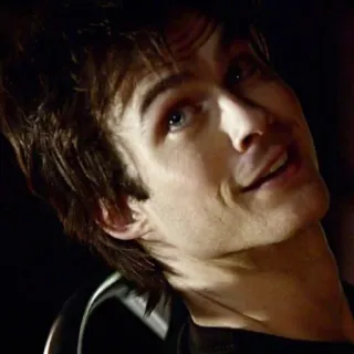 😀 Ian Somerhalder The Vampire Diaries actor, man, portrait, celebrity telegram sticker