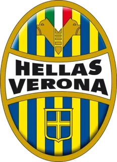 🔷 HELLAS VERONA Эллас Верона, футбольный клуб, футбол, Италия, спорт, команда telegram sticker