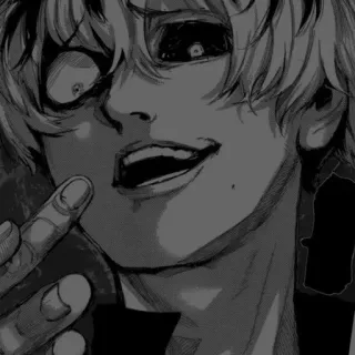 🌟 Anime, Manga, Oscuro, Personaje, Malvado telegram sticker