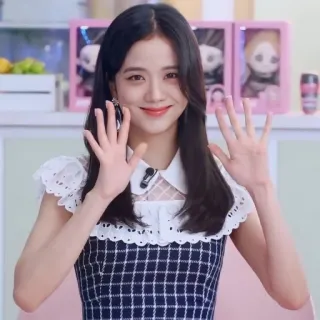 ✨ Jisoo k-pop, айдол, певица, женщина, blackpink, корейский whatsapp sticker