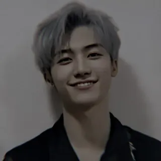 ◽️ 남자, 초상화, 미소, 흰머리, 표정 telegram sticker