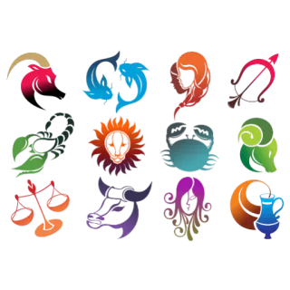 ✨ signos del zodiaco, astrología, horóscopo telegram sticker
