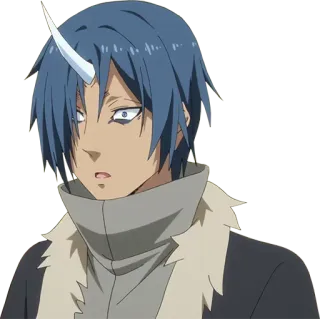 😧 Benimaru That Time I Got Reincarnated as a Slime Anime, Démon, Benimaru, Isekai, Corne telegram sticker