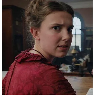 👀 Millie Bobby Brown 米莉·博比·布朗, 女演员, 名人 telegram sticker