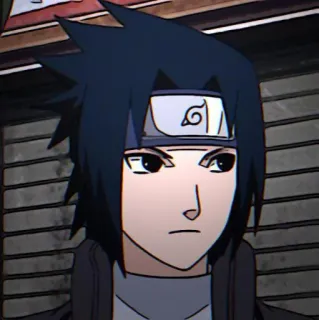 🎌 Sasuke Naruto anime, manga, ninja, sasuke, naruto, uchiha, shonen telegram sticker