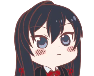 😐 Anime, Gadis, Lucu, Kartun telegram sticker