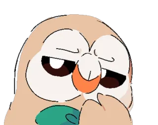 ROWLET🦉 telegram stickers