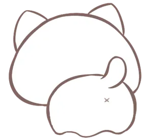 💭 แมว, สัตว์, สัตว์เลี้ยง, น่ารัก, สติกเกอร์, การ์ตูน telegram sticker
