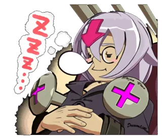 😪 Anime, Durmiendo, Personaje, Manga, Ilustración whatsapp sticker