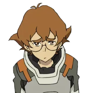 😓 Pidge Gunderson Voltron: Legendary Defender pidge, voltron, cartoon, anime telegram sticker